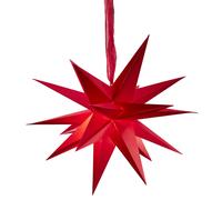 Star Trading - Christmas Star - Paper Star dicembre - Red - 35cm