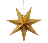 Star Trading - Christmas Star - Paper Star Dot - Gold - 54cm