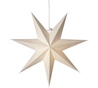 Star Trading - Christmas Star - Paper Star Plain - White - 45cm