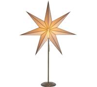 Star Trading - Christmas Star - Star On Foot Nicolas - Brass - 90 cm