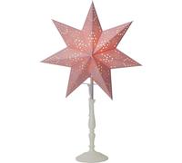 Star Trading - Christmas Star - Star On Foot Romantic - Pink - 55cm
