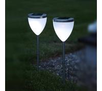 STAR TRADING Decorativa lampada solare LED Jannik, set da 2 STAR TRADING