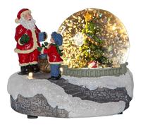 Star Trading - Decorazione interna inverno Globe diretto Jullampa 10 cm - Decorazione natalizia con LED