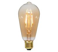 STAR TRADING E27 LED filamenti 0,75W 2.000K vetro ambra STAR TRADING