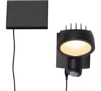 STAR TRADING - illuminazione a celle solari - Poterspot di celle solari - nero - 19cm