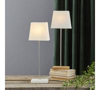 STAR TRADING Lampada combinata stella/schermo, base marrone STAR TRADING