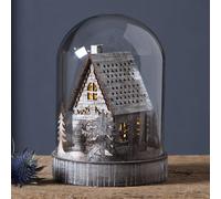 STAR TRADING Lampada decorativa a LED per casa Kupol, marrone 064-93