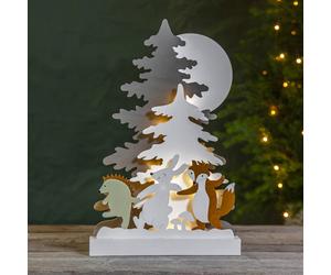 STAR TRADING Lampada LED deco Forest Friends lepre/volpe/riccio STAR TRADING