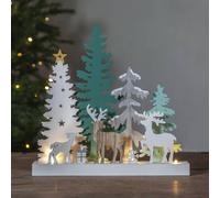STAR TRADING Lampada LED deco Reinbek caprioli nel bosco STAR TRADING