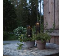 STAR TRADING Lampada LED solare Izola con picchetto set 2x STAR TRADING