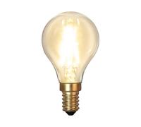 STAR TRADING Lampadina LED E14 P45 a filamenti 1,5W 2.100 K 120 lumen STAR TRADING