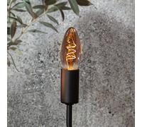 STAR TRADING LED candela C35 E14 3W 1.800K 50 lm fumè STAR TRADING