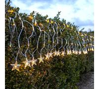 STAR TRADING Rete di luci a LED StarNet in plastica trasparente lunghezza 480 cm 160 LED STAR TRADING