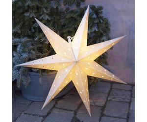 STAR TRADING Stella decorativa Alice da interni/esterni, bianca 505-01