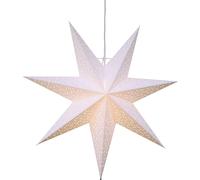 Star Trading - Christmas Star - Paper Star Dot - White - 54cm