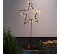 STAR TRADING Stella LED Spiky da esterni, batteria STAR TRADING