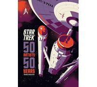 Titan Books – Star Trek: 50 Artists 50 Years – Copertina rigida – Lingua inglese
