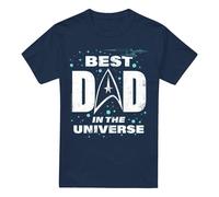 Star Trek Best Dad in the Universe Maglietta Festa del Papà Uomo (TV5962)
