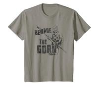 Star Trek Beware The Gorn Maglietta, Bambini, Ardesia, 3 Anni