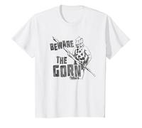 Star Trek Beware The Gorn Maglietta, Bambini, Bianco, 12 Anni