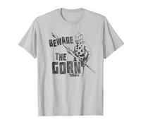 Star Trek Beware The Gorn Maglietta, Uomo, Argento, S