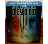 STAR TREK BEYOND STEELBOOK BLU-RAY+BR EXTRA NUOVO SIGILLATO (NON APERTO) R2