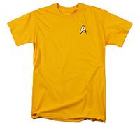 Star Trek Command Uniform T-Shirt Unisex, Oro, XXL