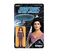 Star Trek Counselor Troi Figura Premium ReAction da 3,75 pollici altamente colle