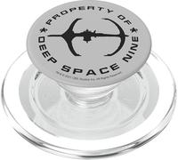 Star Trek: Deep Space Nine Property Of DS9 Grey Badge PopSockets PopGrip per MagSafe