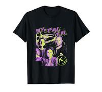 Star Trek: Deep Space Nine Retro Captain & Crew Faded Poster Maglietta