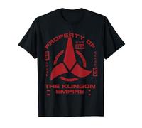 Star Trek Discovery Klingon Empire - Maglietta con logo rosso Maglietta