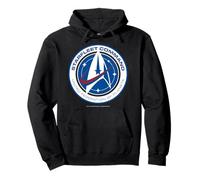 Star Trek Discovery Starfleet Command Logo Felpa con Cappuccio