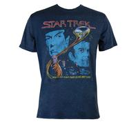 Star Trek Dove Nessun Uomo È Mai Stato Prima Maglietta Slim Fit Da Uomo