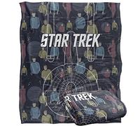 Star Trek Enterprise Crew Silky Touch - Coperta super morbida, 152 x 127 cm