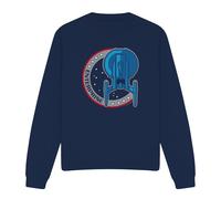 Star Trek Enterprise Felpa Tasca a Toppa Adulto Unisex (TV11490)