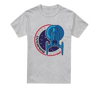 Star Trek Enterprise Maglietta Tasca a Toppa Uomo (TV13769)