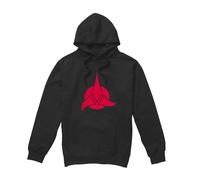 Star Trek Klingon Felpa con Cappuccio Logo Uomo (TV8368)