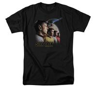 Star Trek: La Serie Originale Avanti Verso L'Avventura Maglietta Unisex Nera