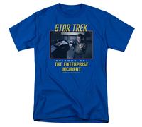 Star Trek: La Serie Originale L'Incidente Della Enterprise T-Shirt Unisex Blu