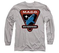 Star Trek MACO Maglietta Tasca a Toppa Adulto Unisex (TV9614)