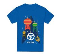 Star Trek Maglietta Natale Gingillo Astronave Uomo (TV13436)