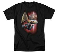 Star Trek Mirror Enterprise TNG Maglietta Licenziata Per Adulti