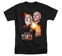 Star Trek - Mirror Picard - T-Shirt Da Uomo E Donna A Manica Corta - Nera
