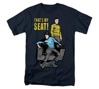 Star Trek My Seat Maglietta Per Adulti