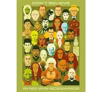 Star Trek No Win scenari - 50th Anniversary 60 x 80 cm Stampa su Tela, Multicolore