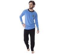 Star Trek Original Series in Costume da Uomo Uniform Sleepwear Set Pajama (Spock, 3X)