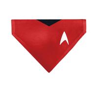 Star Trek Pet Bandana Star Trek Original Series Red Uniform Print Slip On Collar