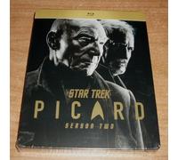 STAR TREK PICARD 2ª STAGIONE 3 BLU-RAY SIGILLATO STEELBOOK SCI-FI