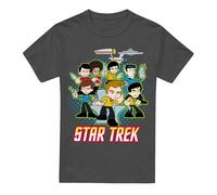 Star Trek Quogs Maglietta Collage Adulto Unisex (TV18085)