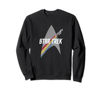 Star Trek Retro Rainbow Flight Badge Felpa